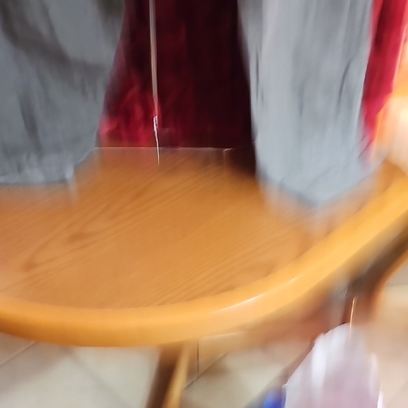 Soho Street NWT Women's Gray Linen/Cotton Capri Pants Size Large - Picture 8 of 8